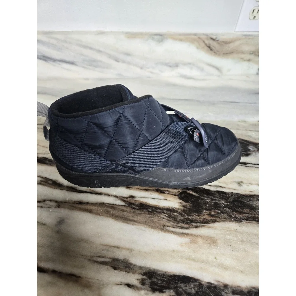 Chaco Mens Ramble Puff Slipper Navy Size 9.5 M‎